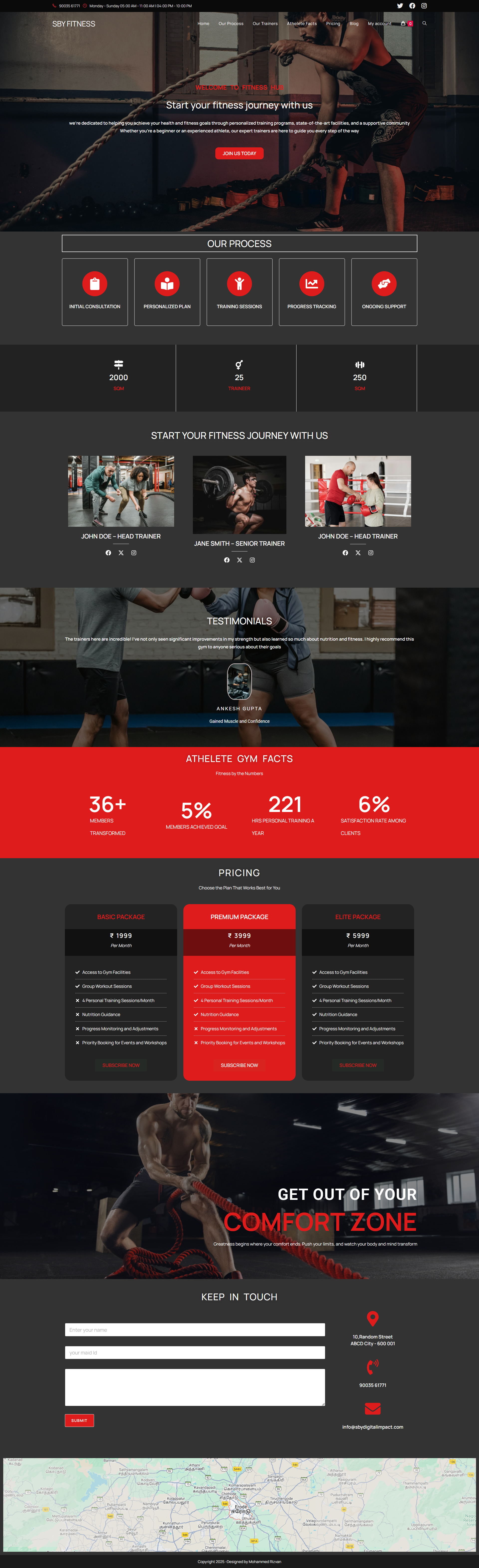 Gym-Website